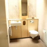 Plywood vanity unit